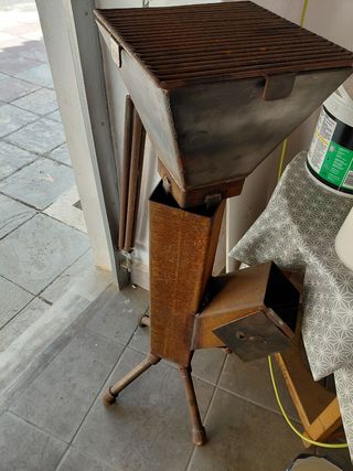 Stufa a razzo artigianale in ferro 4mm smontabile