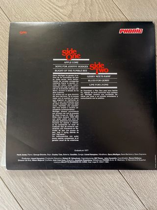 Vinilo Jazz Who's Who in Jazz Gerry Mulligan