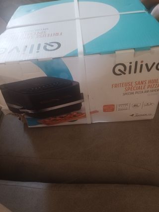 Qilive Freidora sin aceite especial pizza