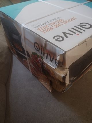 Qilive Freidora sin aceite especial pizza