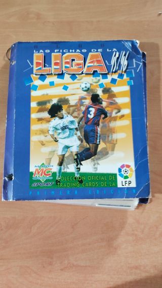 Colección cromos Liga 95/96