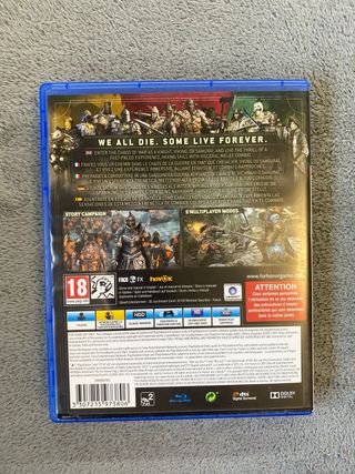 FOR HONOR PS4