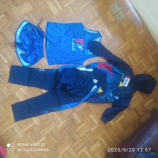 Chándal atletismo Canal azul