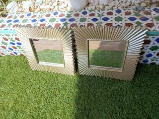 Espejos Decorativos plateados