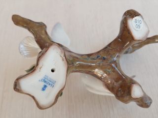 Figuras de porcelana Lladro: Palomas en cerezo