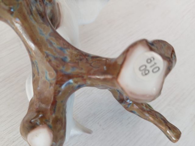 Figuras de porcelana Lladro: Palomas en cerezo