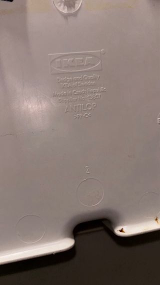Trona IKEA blanca