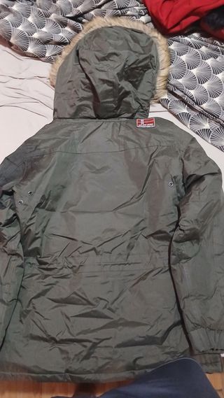 Abrigo Geographical Norway Verde Oliva