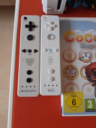 Lote Nintendo Wii con juegos y accesorios