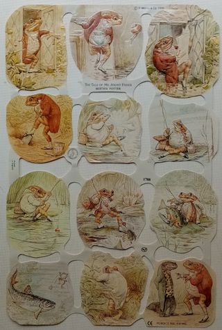 Cromos The Tale of Mr Jeremy Fisher 1990 - Cuento