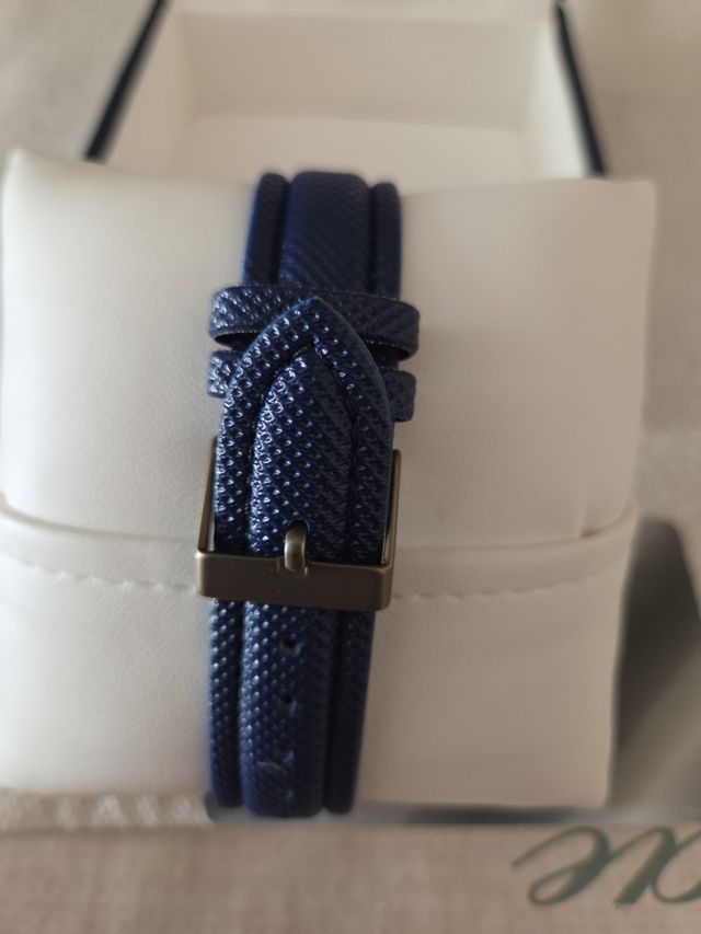 Reloj CAUNY Juan Sebastián Elcano Correa Azul