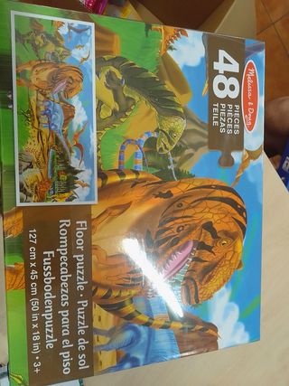Puzzle de suelo Melissa & Doug 48 piezas