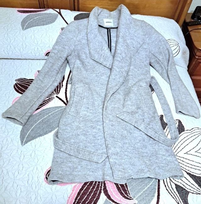 Trench Coat Envolvente 
Abrigo 50% Lana

