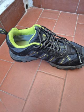 Zapatillas The North Face Negras y Verdes