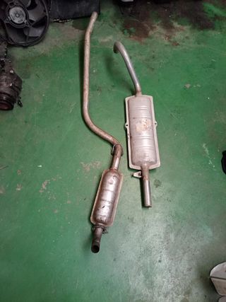 Silencioso SEAT 124 Intermedio y Trasero