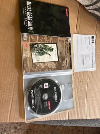 Metal Gear Solid 3 PS2 Konami