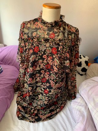 Vestido estampado floral