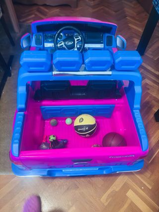 Coche Eléctrico Infantil Ford Ranger Rosa 12V