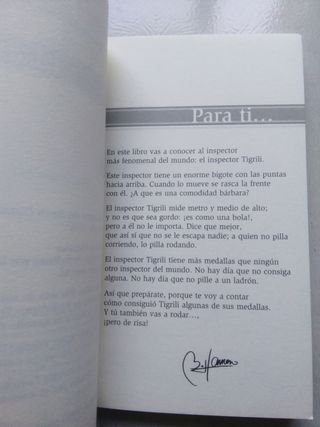 El inspector Tigrili - Vacaciones Bruño 5 Primaria