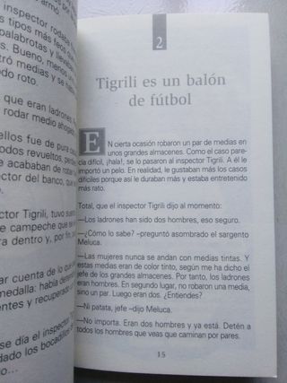 El inspector Tigrili - Vacaciones Bruño 5 Primaria
