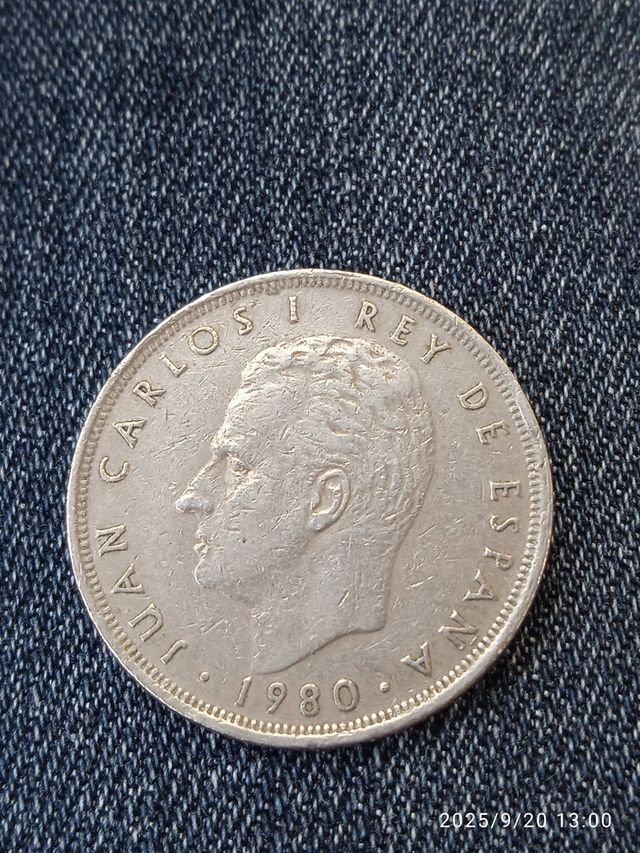 Lote 5 Monedas Juan Carlos I
Años'75 al 84