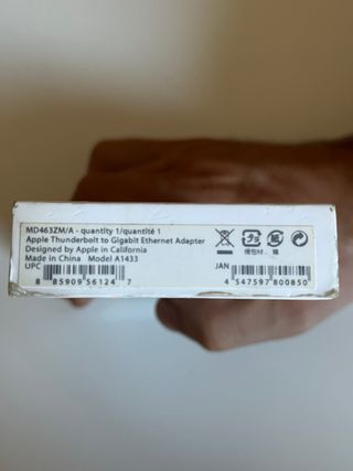 Adattatore Apple da Thunderbolt a Ethernet