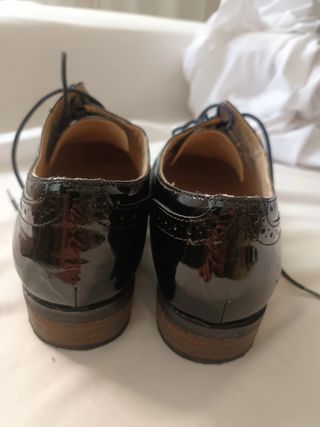 Zapatos Clarks de piel negros