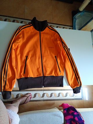 Chaqueta Adidas Vintage Naranja