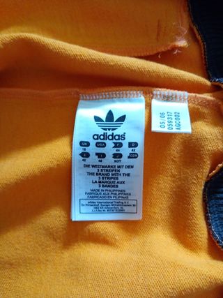 Chaqueta Adidas Vintage Naranja