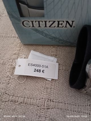 Reloj Citizen Mujer ES4000-51A Plata