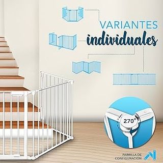Barrera Seguridad Niños/Mascotas Blanca
