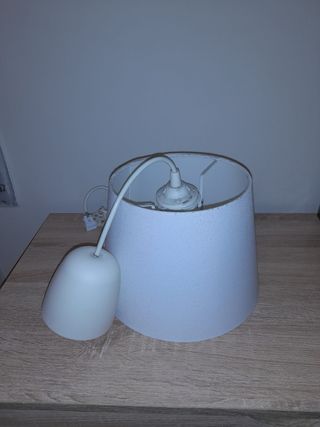 2 Lámparas de techo Ikea blanca