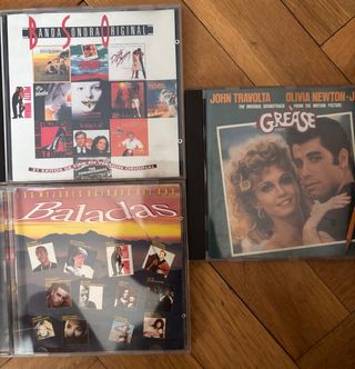 3 CDs Bandas Sonoras y Baladas - Cine y Música