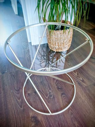 Tavolini rotondi dorati Maison du Mond