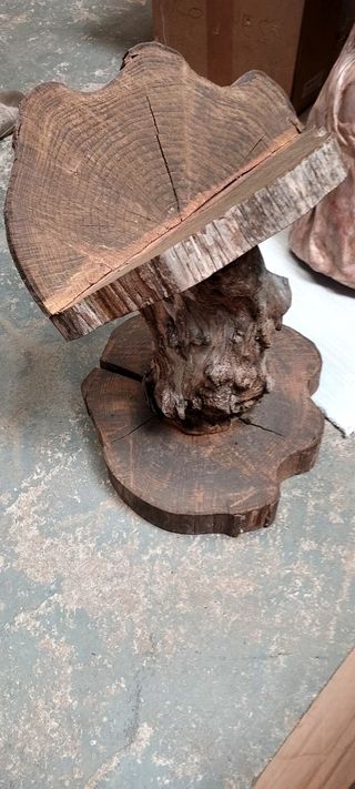 Tronco de madera rústico