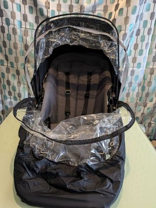 BURBUJA DE LLUVIA BUGABOO DE ALTA CALIDAD NEGRO