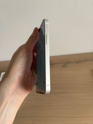 iPhone 12 mini bianco + cover floreale