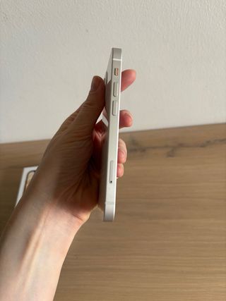 iPhone 12 mini bianco + cover floreale