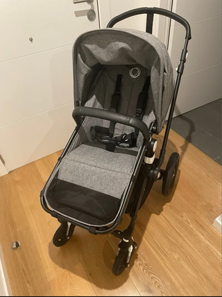 Bugaboo camaleón3 plus gris/ chasis negro