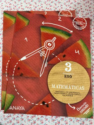 Matemáticas 3 ESO Anaya