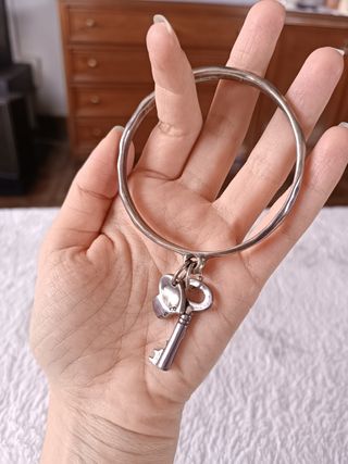 Pulsera UNO de 50 Baño de Plata 