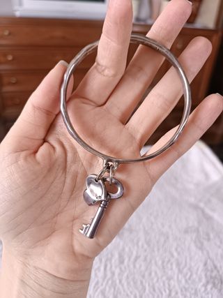 Pulsera UNO de 50 Baño de Plata 