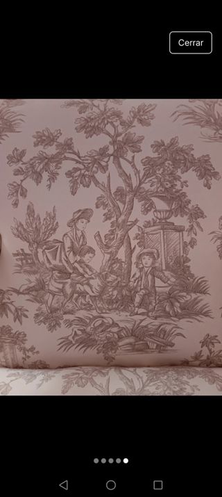 Mecedora infantil con estampado