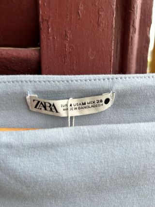 Camisa Zara azul