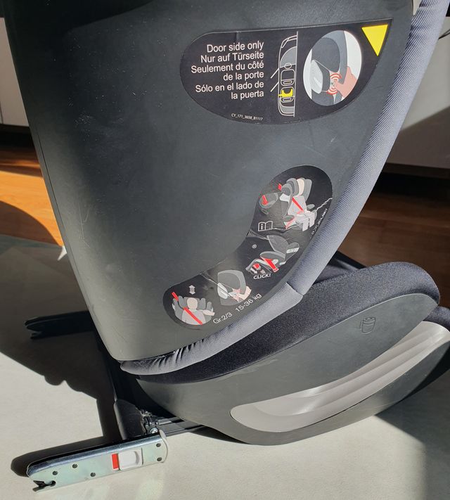 Silla Coche Cibex Gold Solution S-Fix Gr2-3