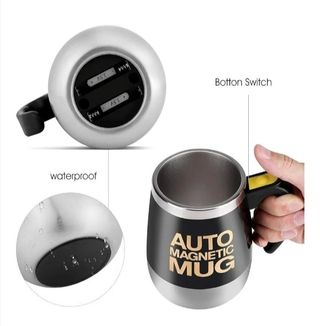 Taza Batidora Automática Magnética