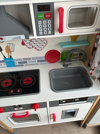 Cocinita de madera Lidl con accesorios