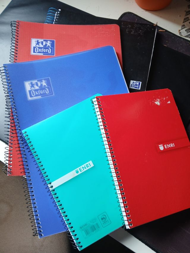 Libretas Escolares Oxford y Enri