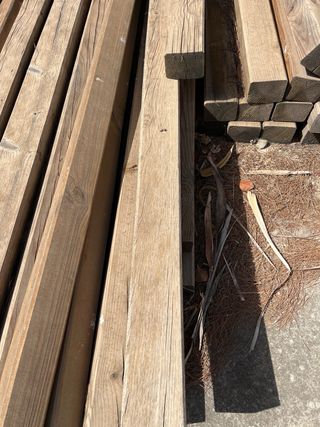 Madera para pérgola, vallas, etc.