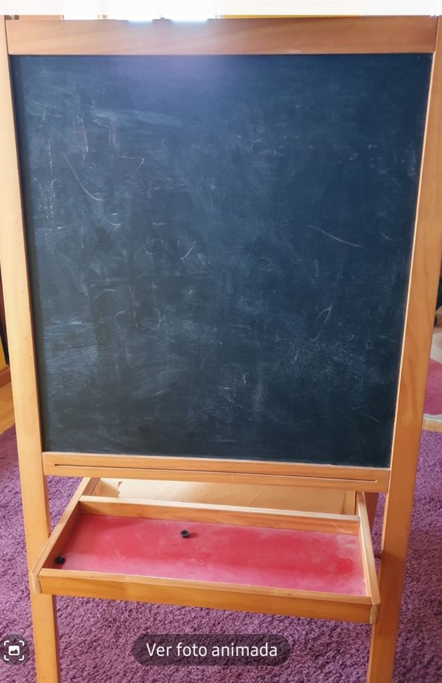 Pizarra infantil de madera